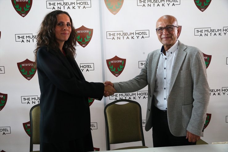 Hatayspor'un forma sırt sponsoru "The Museum Hotel Antakya" oldu