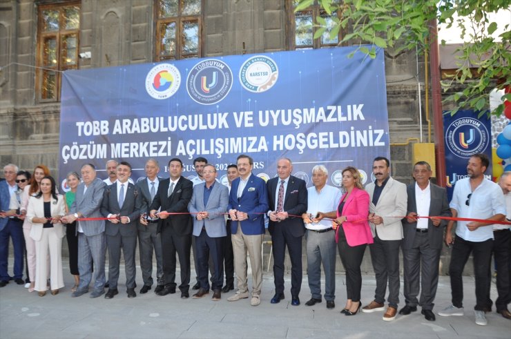 TOBB Başkanı Hisarcıklıoğlu, Kars TSO Arabuluculuk ve Uyuşmazlık Çözüm Merkezinin açılışını yaptı