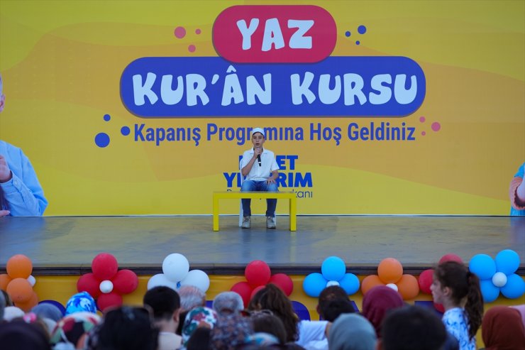 Ümraniye'de yaz Kur'an kursları kapanış programı düzenlendi