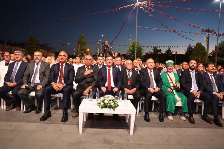 Kültür ve Turizm Bakanı Ersoy, Hacı Bektaş Veli'yi Anma Etkinlikleri'nde konuştu: