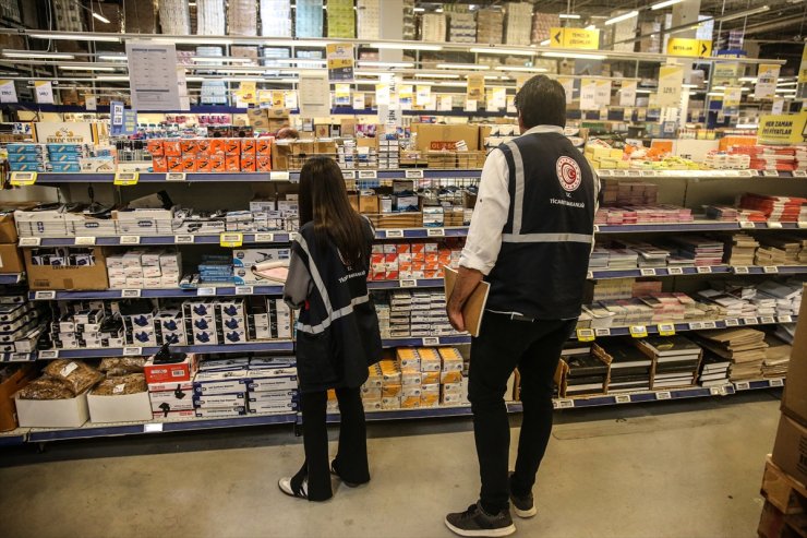 Mersin'de kırtasiye ve okul ürünlerine yönelik denetim yapıldı