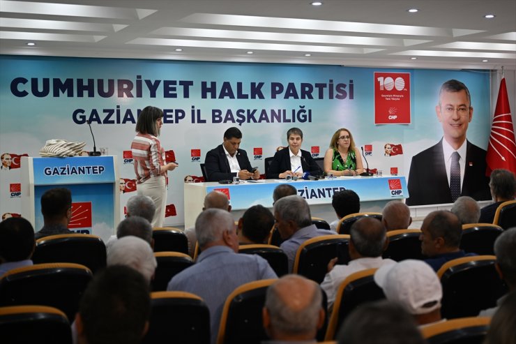 CHP Genel Başkan Yardımcısı Şahbaz, Gaziantep'te basın mensuplarıyla buluştu