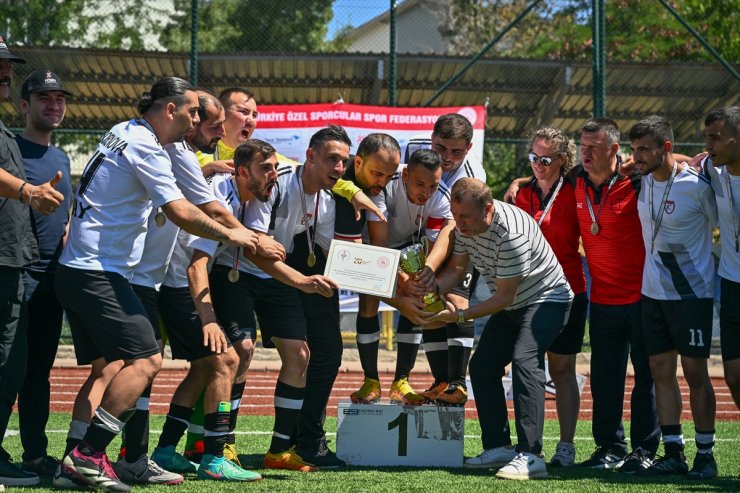 Türkiye Özel Sporcular Futbol Şampiyonası'nı sona erdi