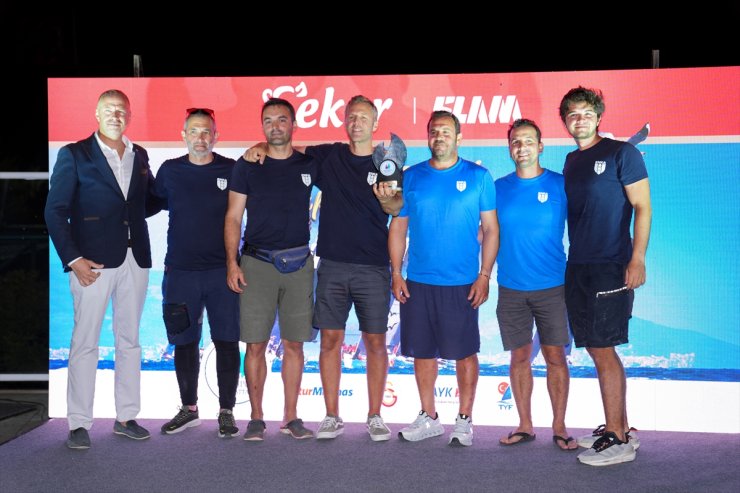 12. TAYK Slam-Eker Olympos Regatta Yelken Festivali'nin ödül töreni düzenlendi