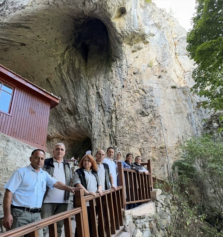 Sinop'ta İnaltı Mağarası turizme kazandırılıyor