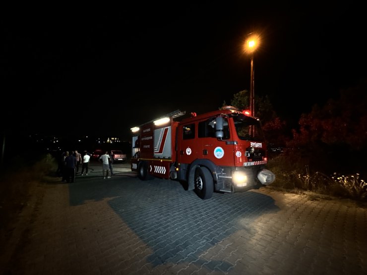 Kayseri'de havai fişekten çıktığı iddia edilen yangın söndürüldü