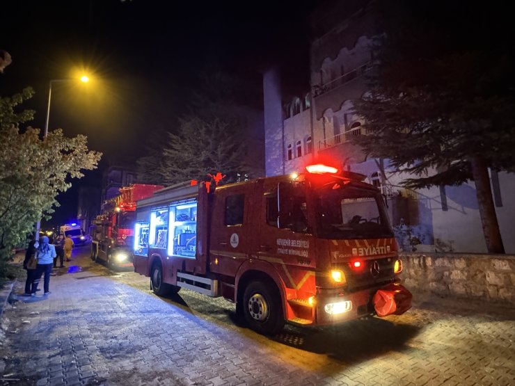 Nevşehir'de apartman dairesinde çıkan yangın söndürüldü