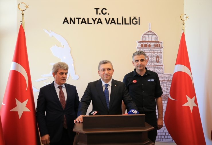 Antalya'da "Saha Uzantılı TAMP Deprem Tatbikatı" yapıldı