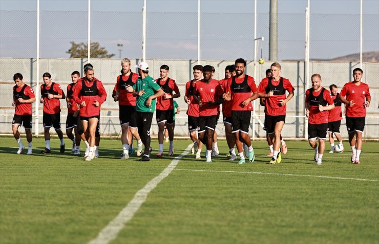 Sivasspor, Eyüpspor maçının hazırlıklarını sürdürdü