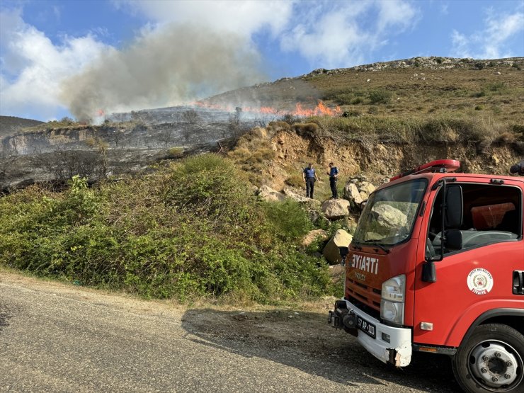 Sinop’ta çıkan örtü yangını söndürüldü