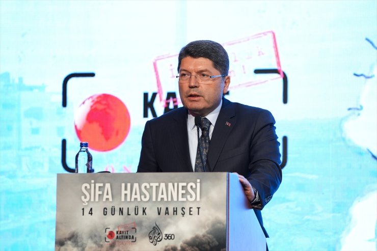 Bakan Tunç, "Şifa Hastanesi-14 Günlük Vahşet" belgeselinin galasında konuştu: