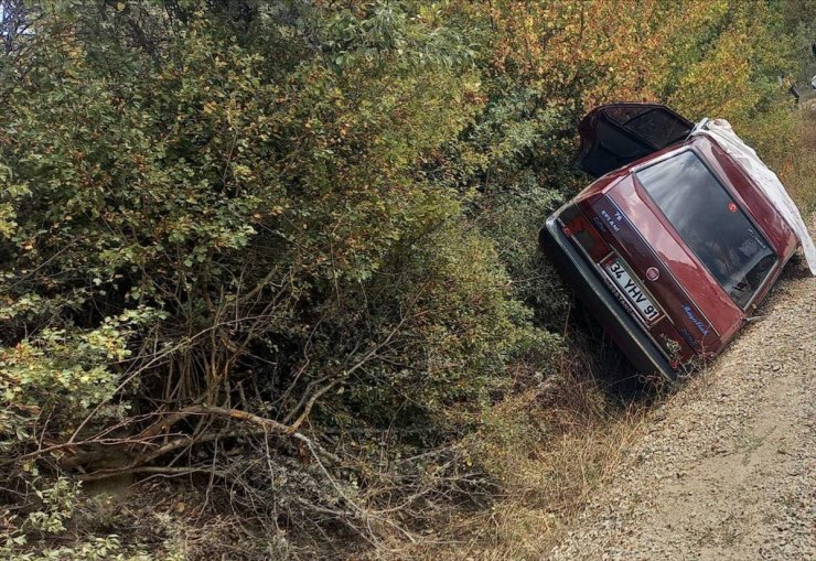 Karabük'te direksiyon başında fenalaşarak kaza yapan sürücü öldü