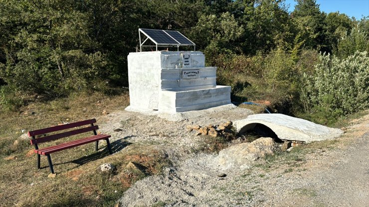 Memleketi Karabük'e vefa borcunu plaka kodu olan 78 çeşme yaptırarak ödemek istiyor