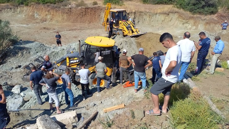 Manisa'da su kuyusunda çalışırken göçük altında kalan kişi hayatını kaybetti