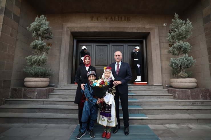 TBMM Başkanı Kurtulmuş, Afyonkarahisar'daki Zafer Müzesi'nin açılışında konuştu: