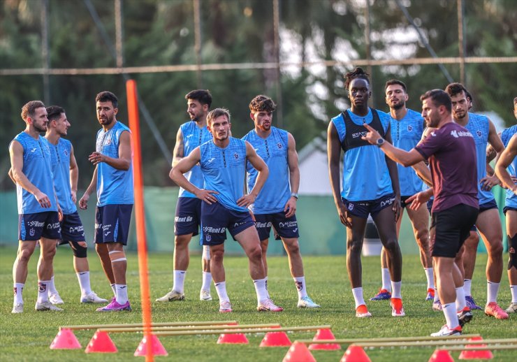 Trabzonspor, St. Gallen maçı hazırlıklarını sürdürdü