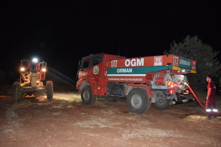 Kahramanmaraş'ta çıkan orman yangını söndürüldü