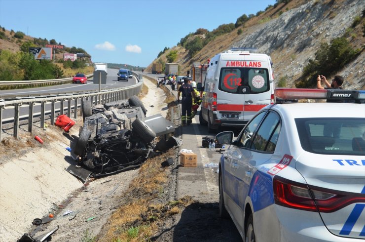 Kütahya’da zincirleme trafik kazasında 6 kişi yaralandı