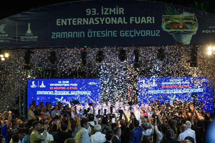 93. İzmir Enternasyonal Fuarı "teknoloji" temasıyla açıldı