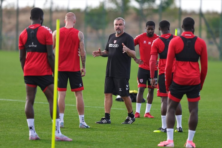 Samsunspor, Hatayspor maçı hazırlıklarına sürdürdü