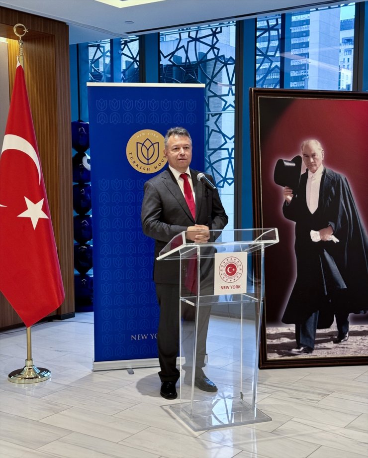 New York Türkevi'nde 30 Ağustos Zafer Bayramı kutlaması