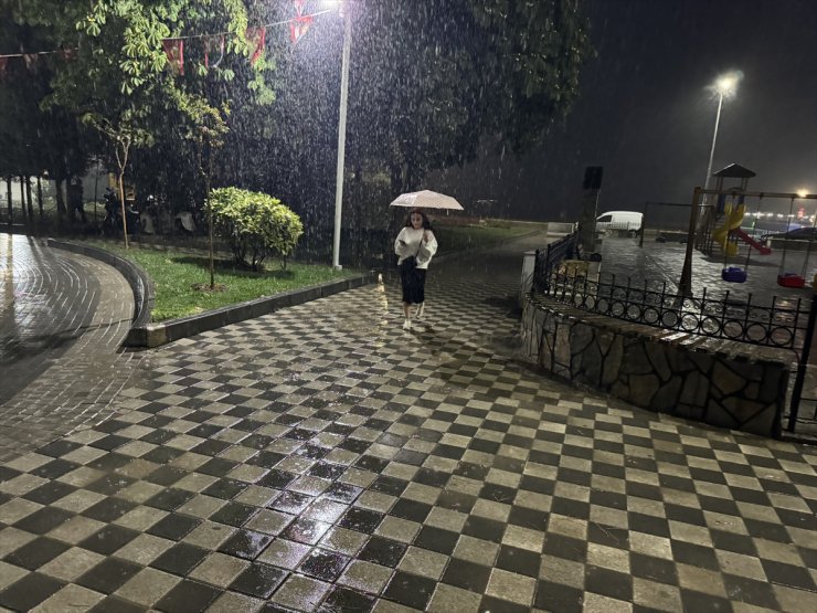 Tekirdağ'da sağanak etkili oldu