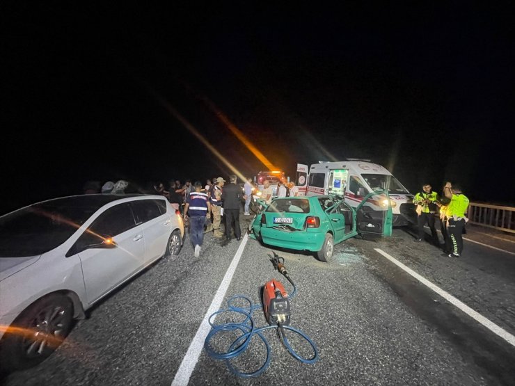 Elazığ'da korkuluklara çarpan otomobildeki 1 kişi öldü, 5 kişi yaralandı