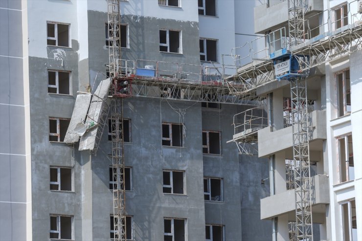 Ankara'da inşaat iskelesinin çökmesi sonucu 3 işçi öldü