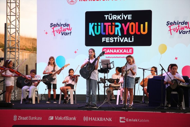 Çanakkale Kültür Yolu Festivali çeşitli etkinliklerle sürüyor