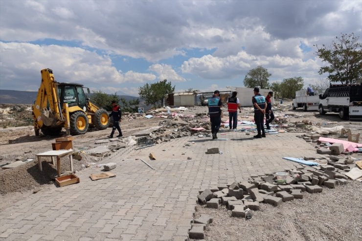 Kapadokya'da 49 yapı daha bölgeden kaldırılıyor