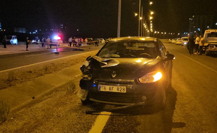 Siirt'te otomobille çarpışan motosikletin sürücüsü öldü