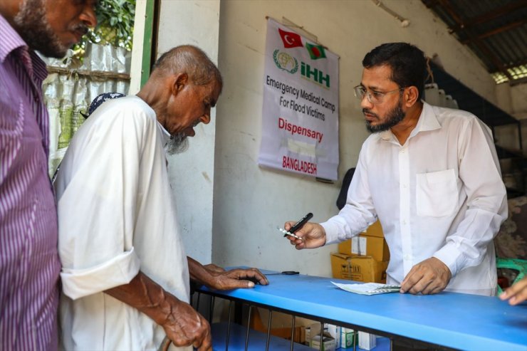 İHH selden etkilenen Bangladeş'te acil yardım çalışmalarını sürdürüyor