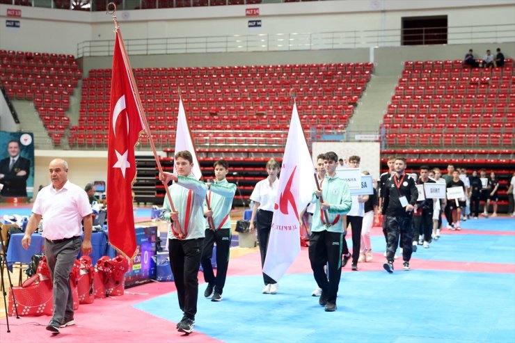 Türkiye Ümitler Tekvando Şampiyonası, Konya'da başladı