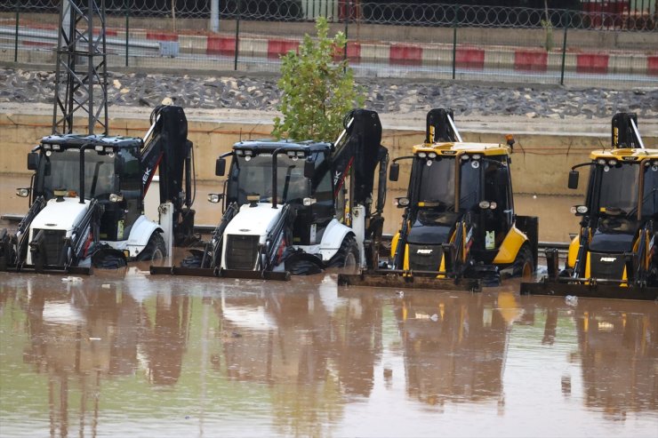 Gaziantep'te sağanak etkili oldu