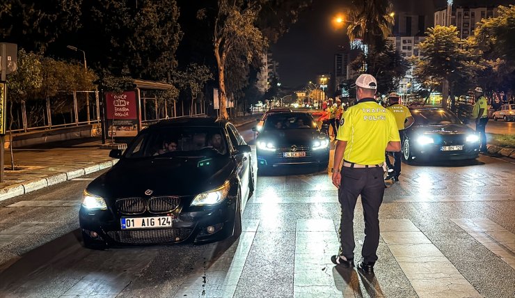 Adana'da trafik denetimi yapıldı