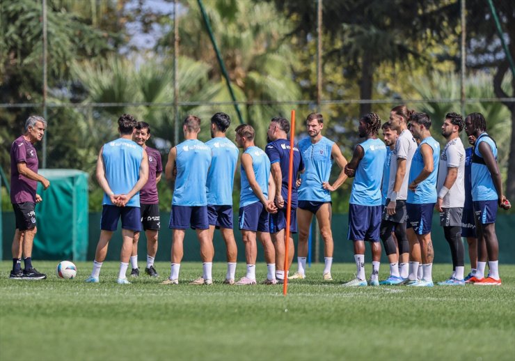 Trabzonspor, Beşiktaş maçının hazırlıklarını sürdürdü