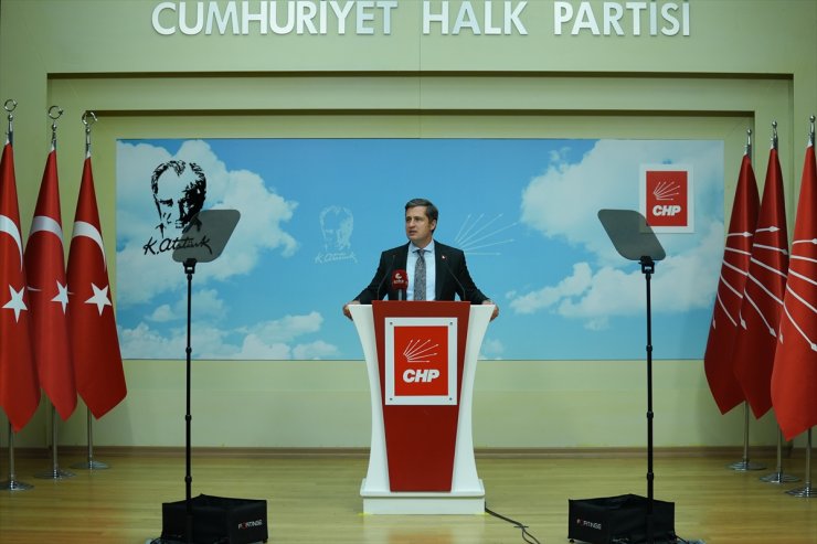 CHP Sözcüsü Yücel, MYK gündemine ilişkin basın toplantısı düzenledi: