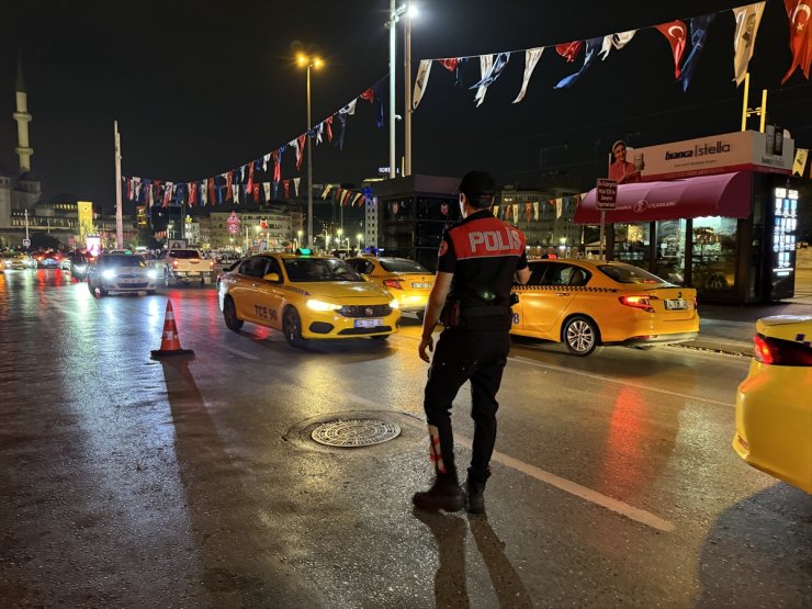 Beyoğlu'nda "huzur uygulaması" yapıldı