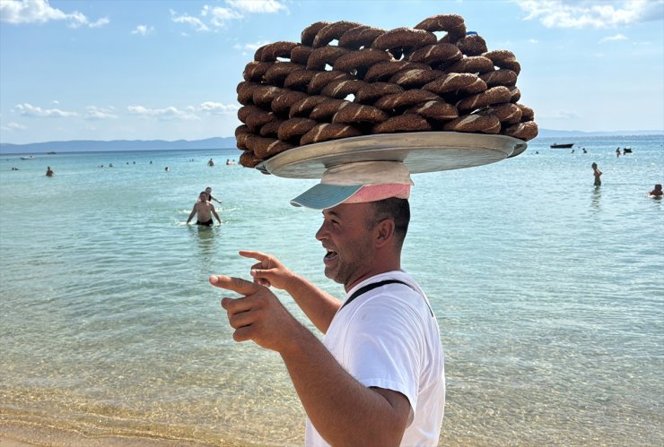 Edirneli simitçinin Trakya şivesiyle esprili mesaisi