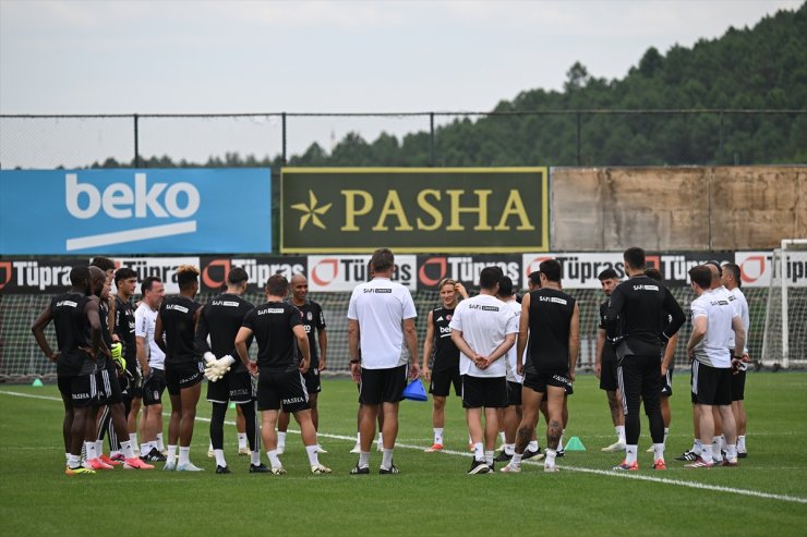 Beşiktaş, Trabzonspor maçı hazırlıklarını sürdürdü