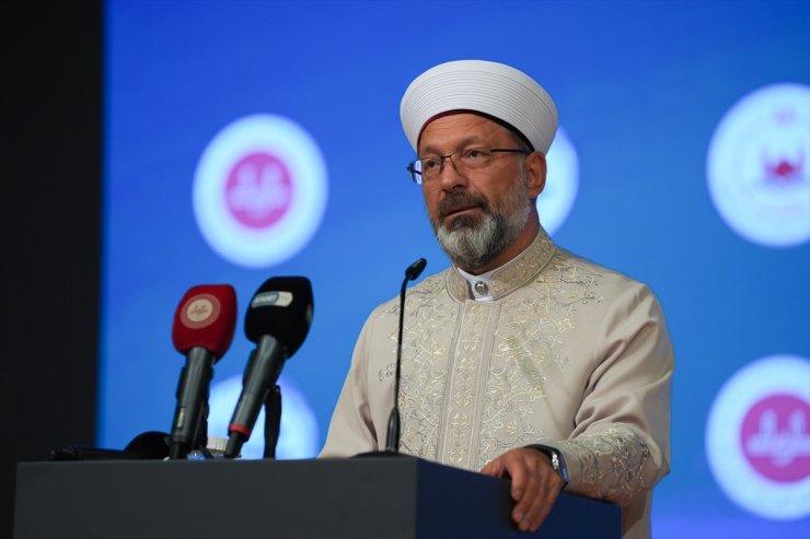 Diyanet İşleri Başkanı Erbaş, Mevlid-i Nebi Haftası Tanıtım Programı'nda konuştu: