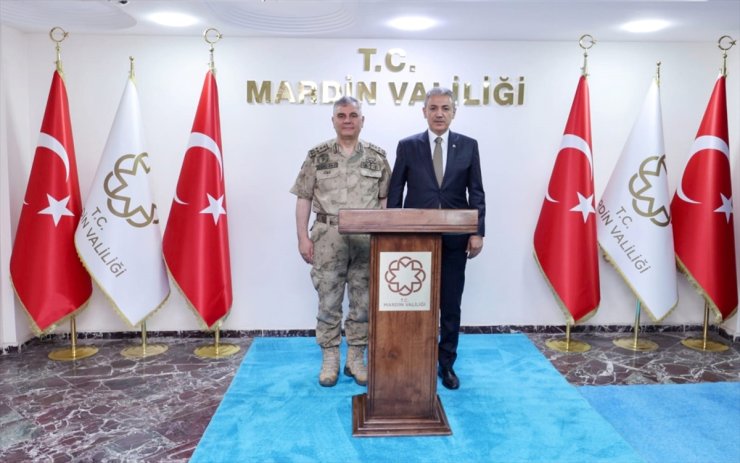 Jandarma Genel Komutanı Orgeneral Ali Çardakcı, Mardin Valiliğini ziyaret etti