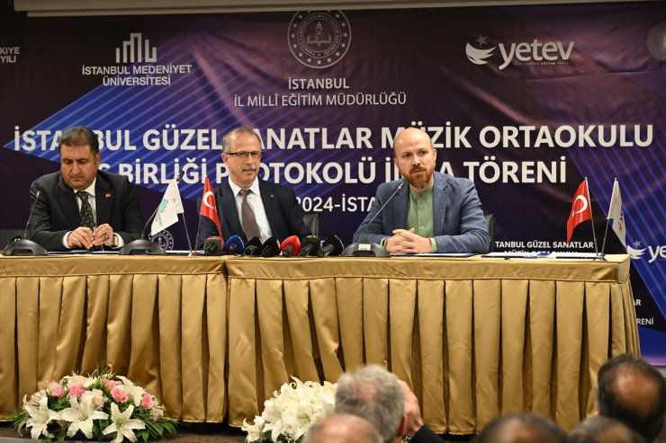 İstanbul'daki ilk müzik ortaokulu ile YETEV arasında işbirliği protokolü imzalandı