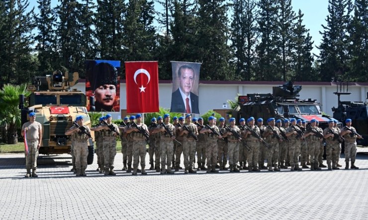 Suriye'de görev yapacak jandarma komandolar dualarla uğurlandı