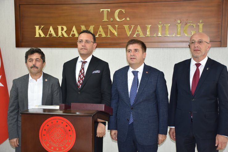 Tarım ve Orman Bakan Yardımcısı Gizligider, Karaman'da üreticilerle buluştu