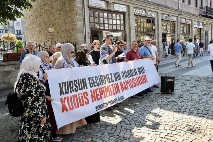 Ayşenur Ezgi Eygi için Ordu ve Trabzon'da gıyabi cenaze namazı kılındı