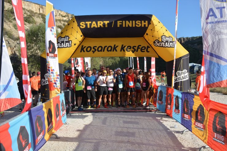 Afyonkarahisar'da Arnica 10. Frig Ultra Maratonu başladı