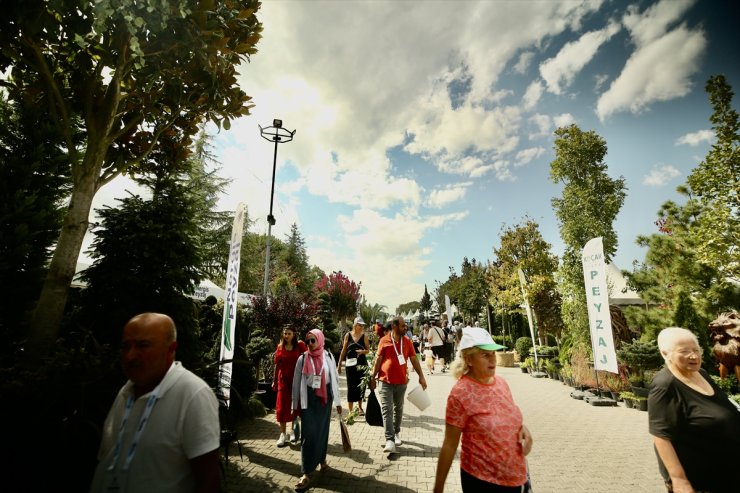 Sakarya'da düzenlenen uluslararası süs bitkiciliği ve peyzaj fuarı sona erdi