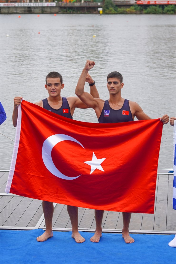 Edirne'deki Balkan Kürek Şampiyonası'nda Türkiye 18 madalya kazandı