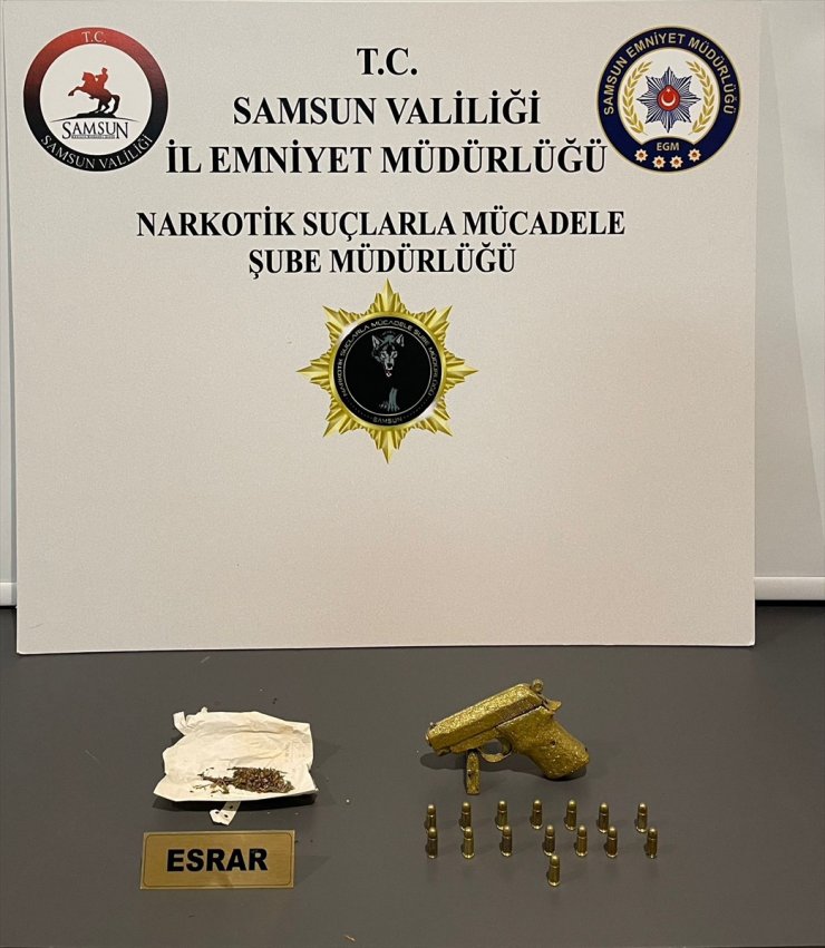 Samsun'da uyuşturucu operasyonunda 5 kişi yakalandı